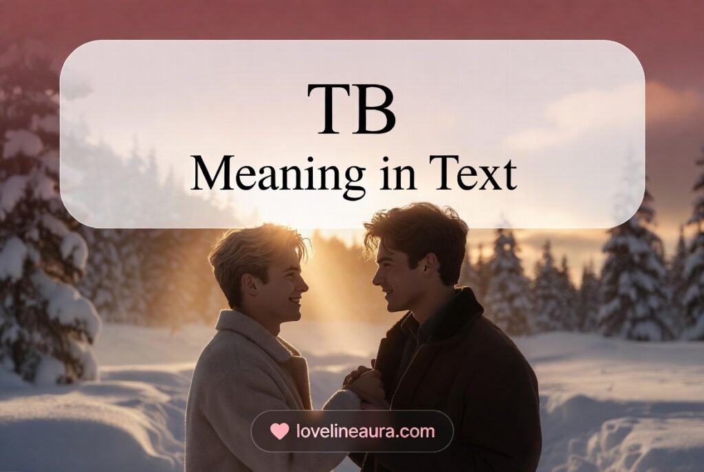 TB Meaning in Text