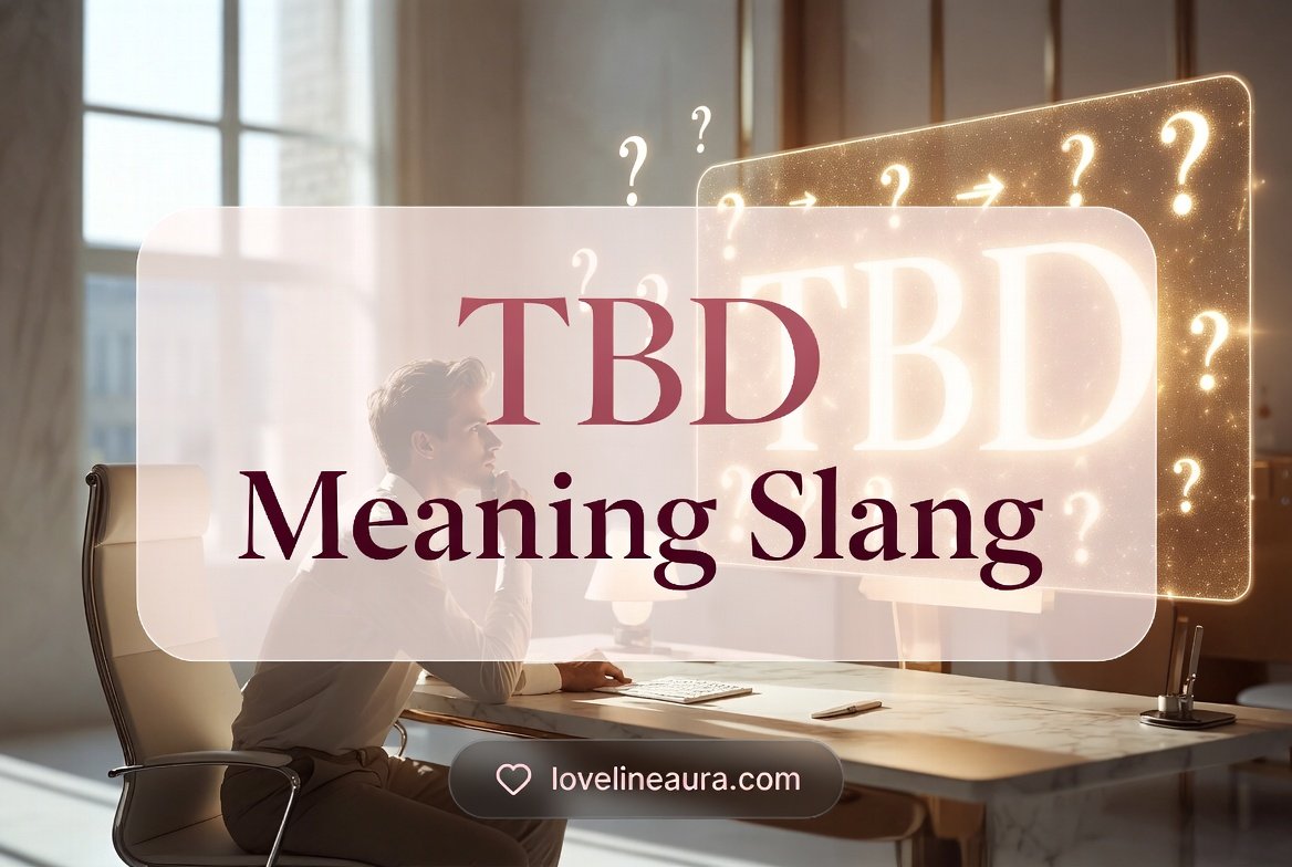 TBD Meaning Slang