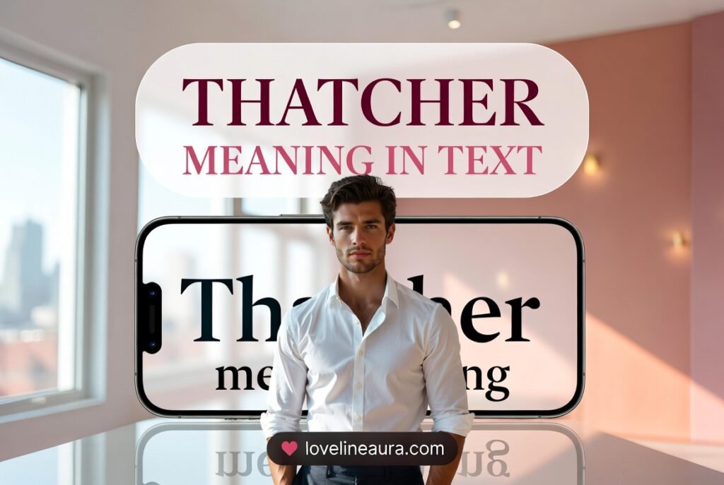 Thatcher Meaning in Text