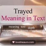 Trayed Meaning in Text