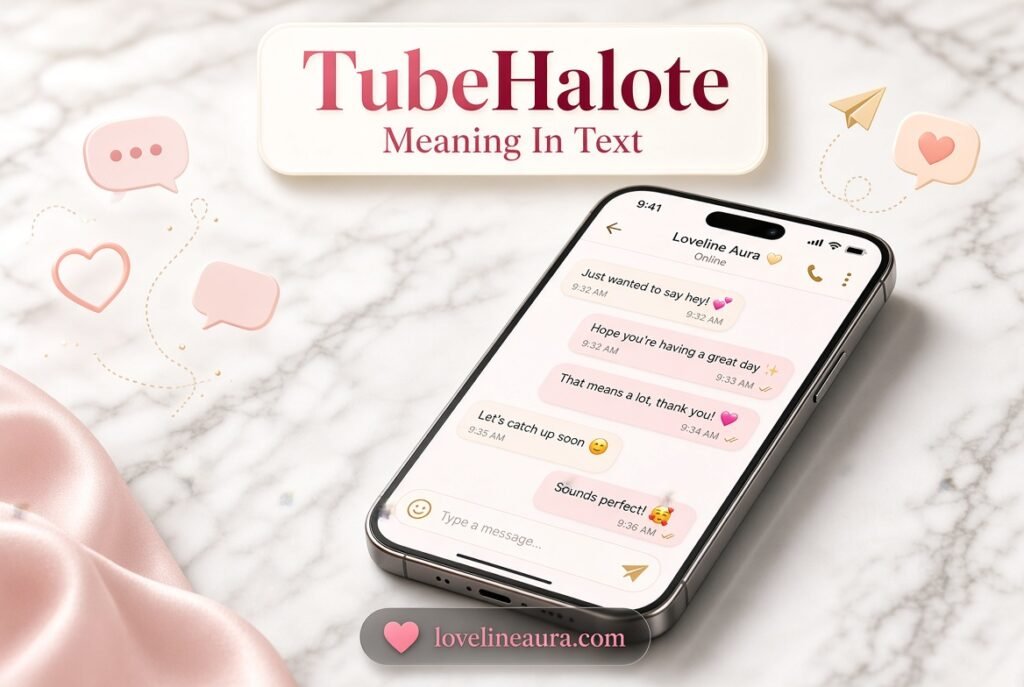 TubeHalote Meaning in Text