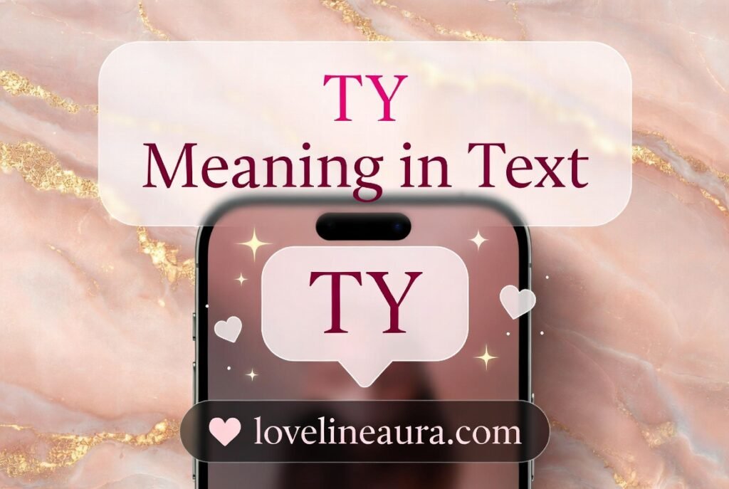 TY Meaning in Text