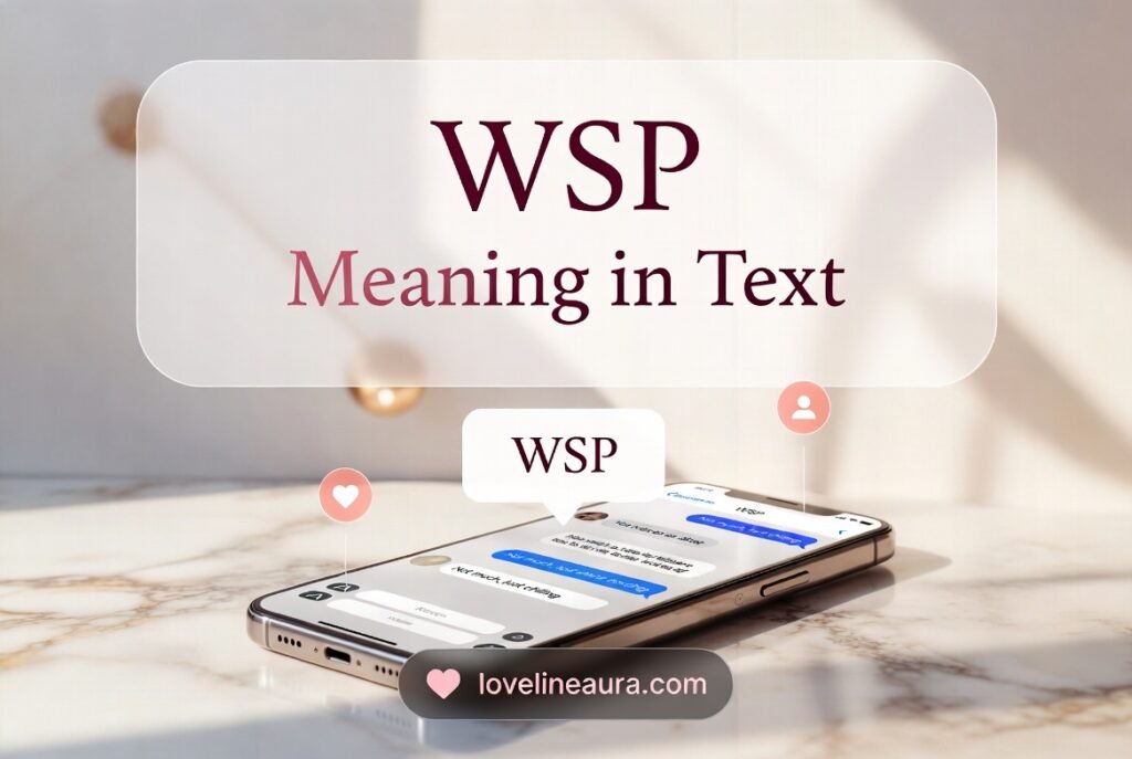 WSP Meaning in Text