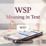 WSP Meaning in Text
