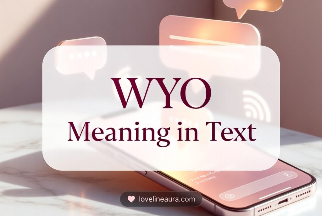 WYO Meaning in Text