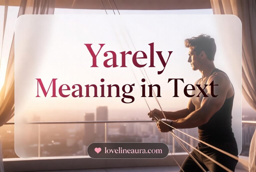 Yarely Meaning in Text