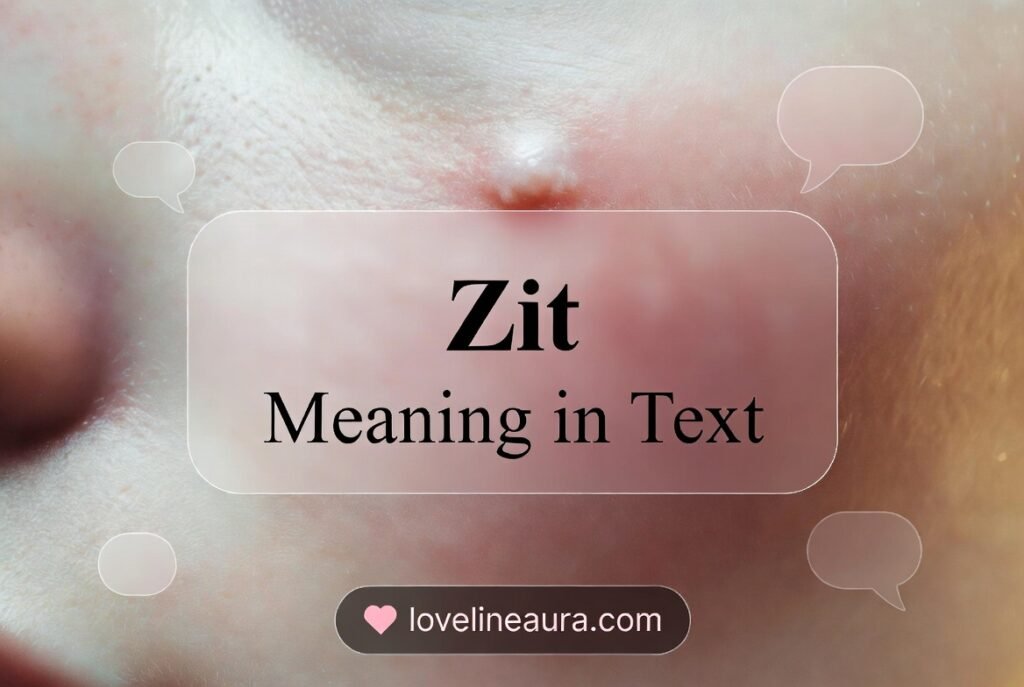 Zit Meaning in Text